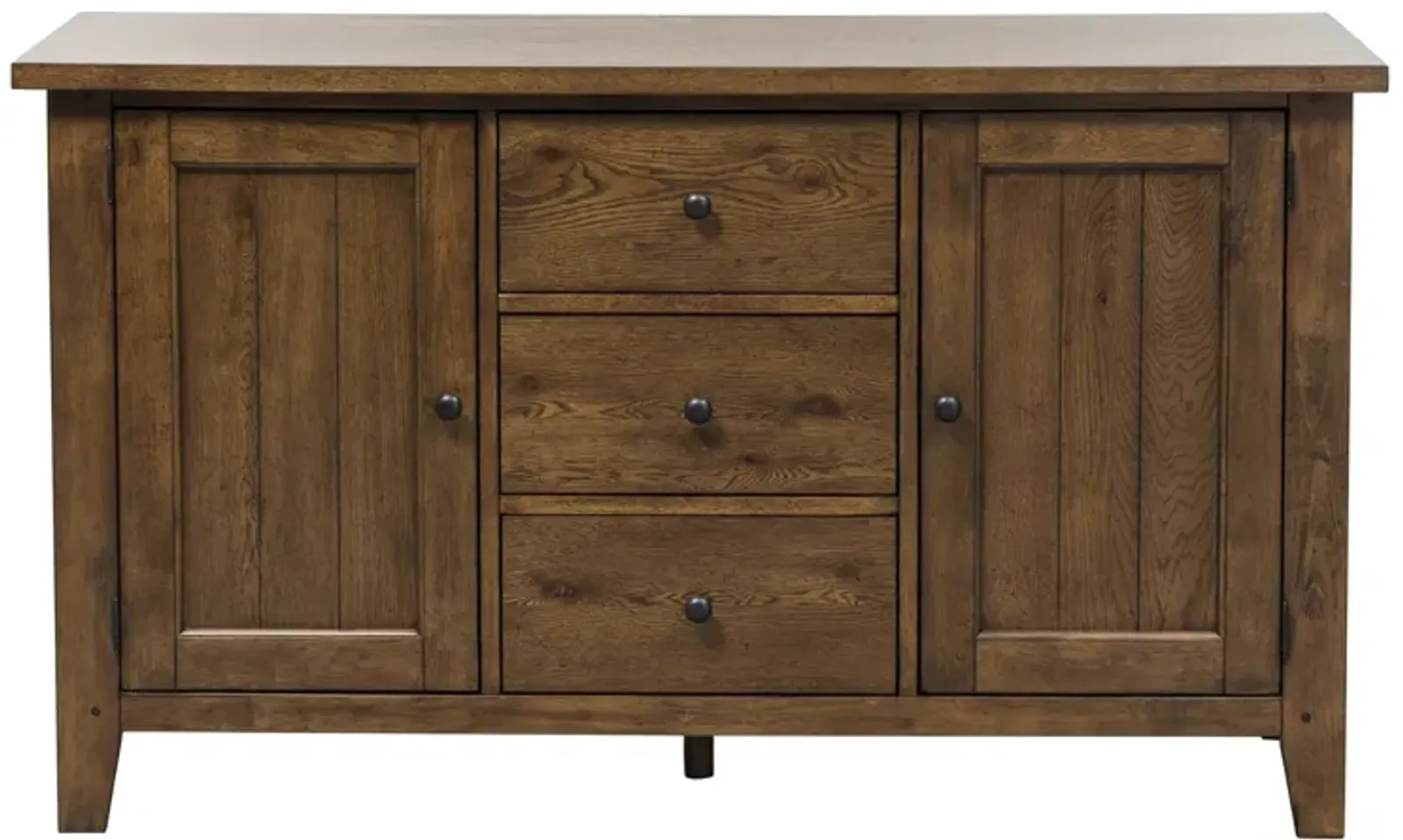 Liberty Furniture Hearthstone Rustic Oak Buffet