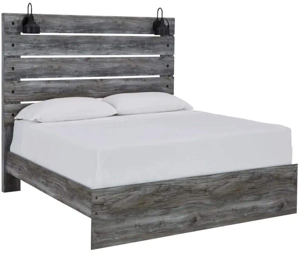 Ashley Baystorm Panel Bed Queen Smoke Gray