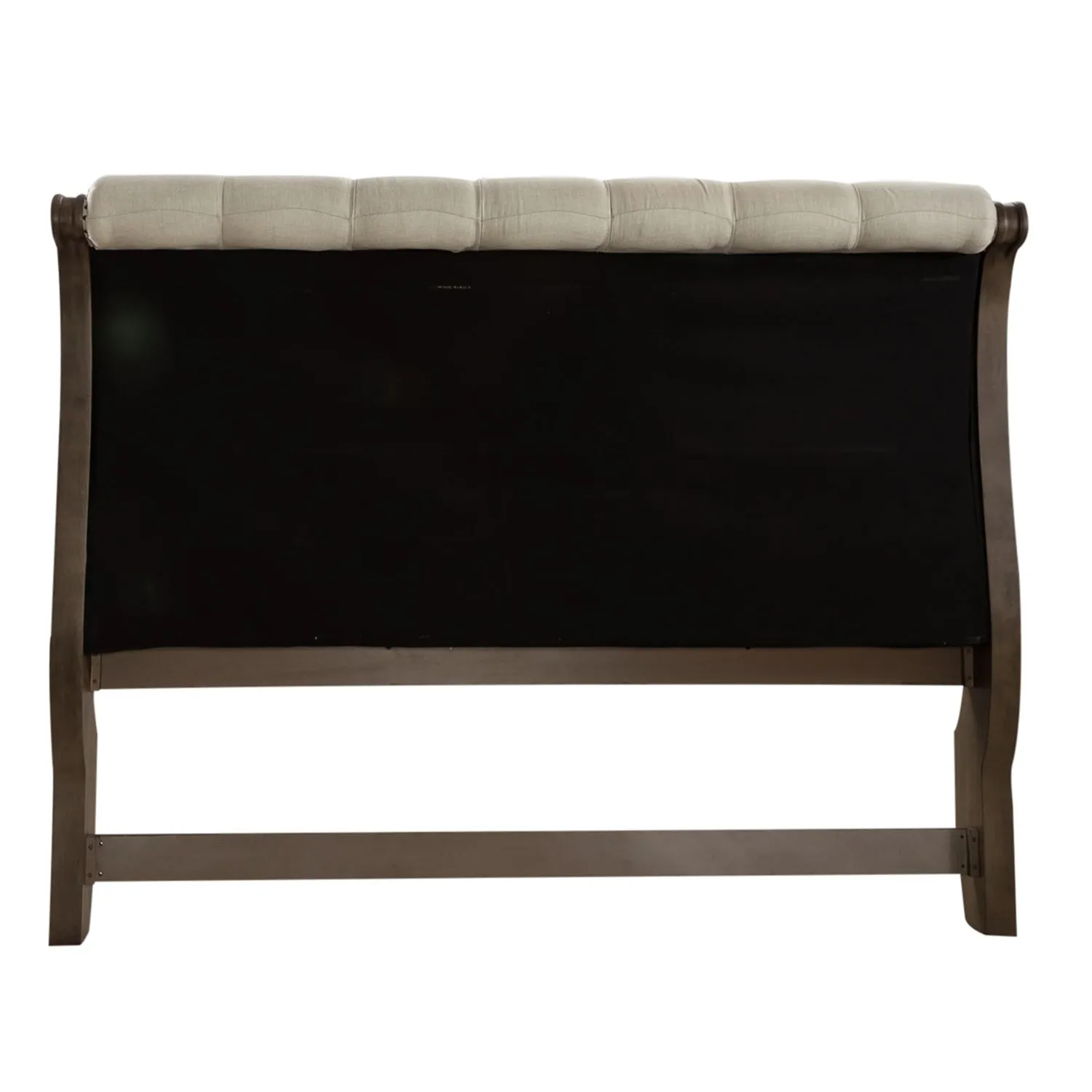 QUEEN UPHOLSTERED SLEIGH HEADBOARD - AMERICANA FARMHOUSE