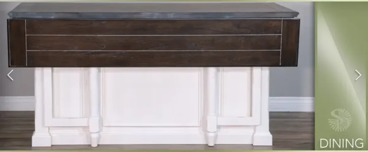 Sunny Designs Carriage House European Cottage Kitchen Island