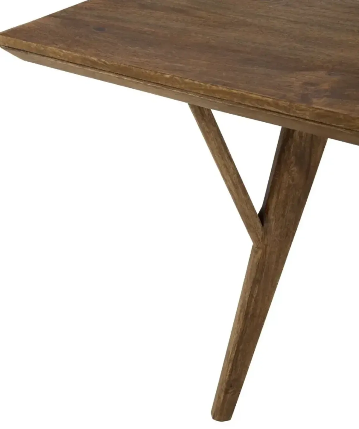 Martin Svensson Mid-Century Modern Solid Wood Warm Cinnamon Extendable Dining Table with Butterfly Leaf