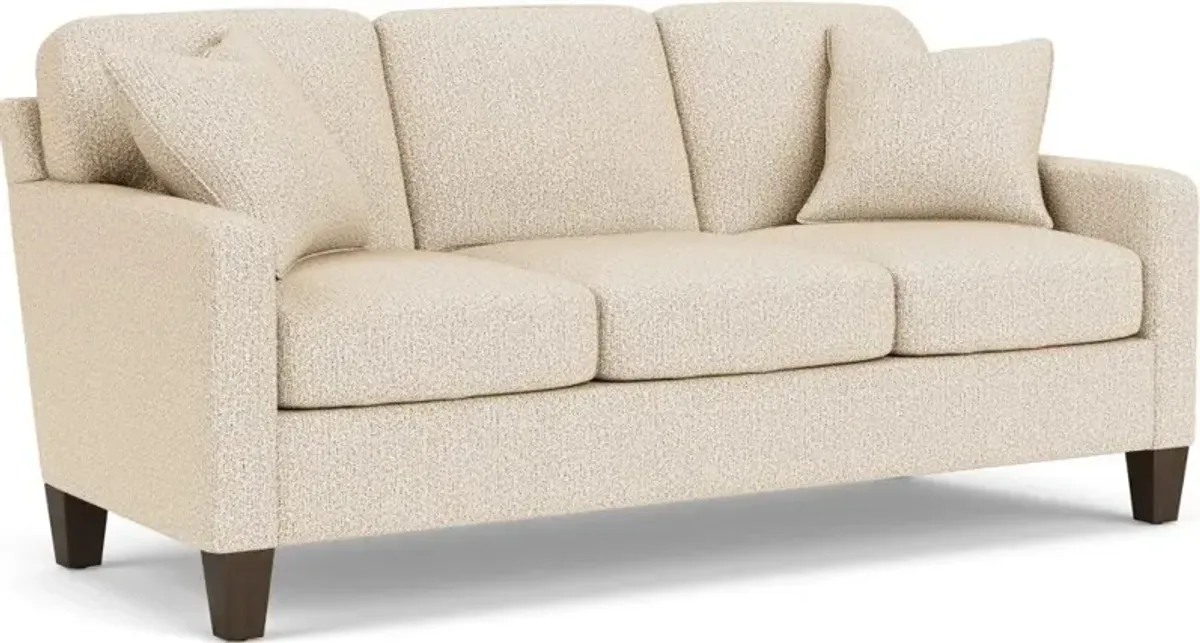 Flexsteel South Haven White Moondust Sofa