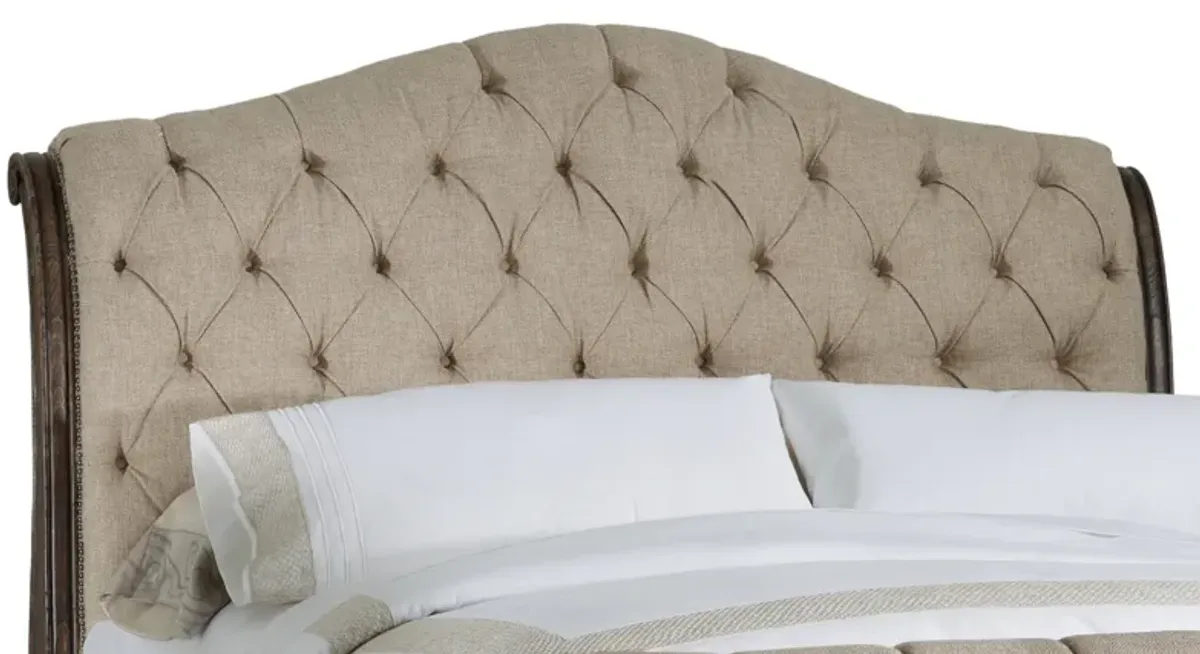 RHAPSODY QUEEN TUFTED BED