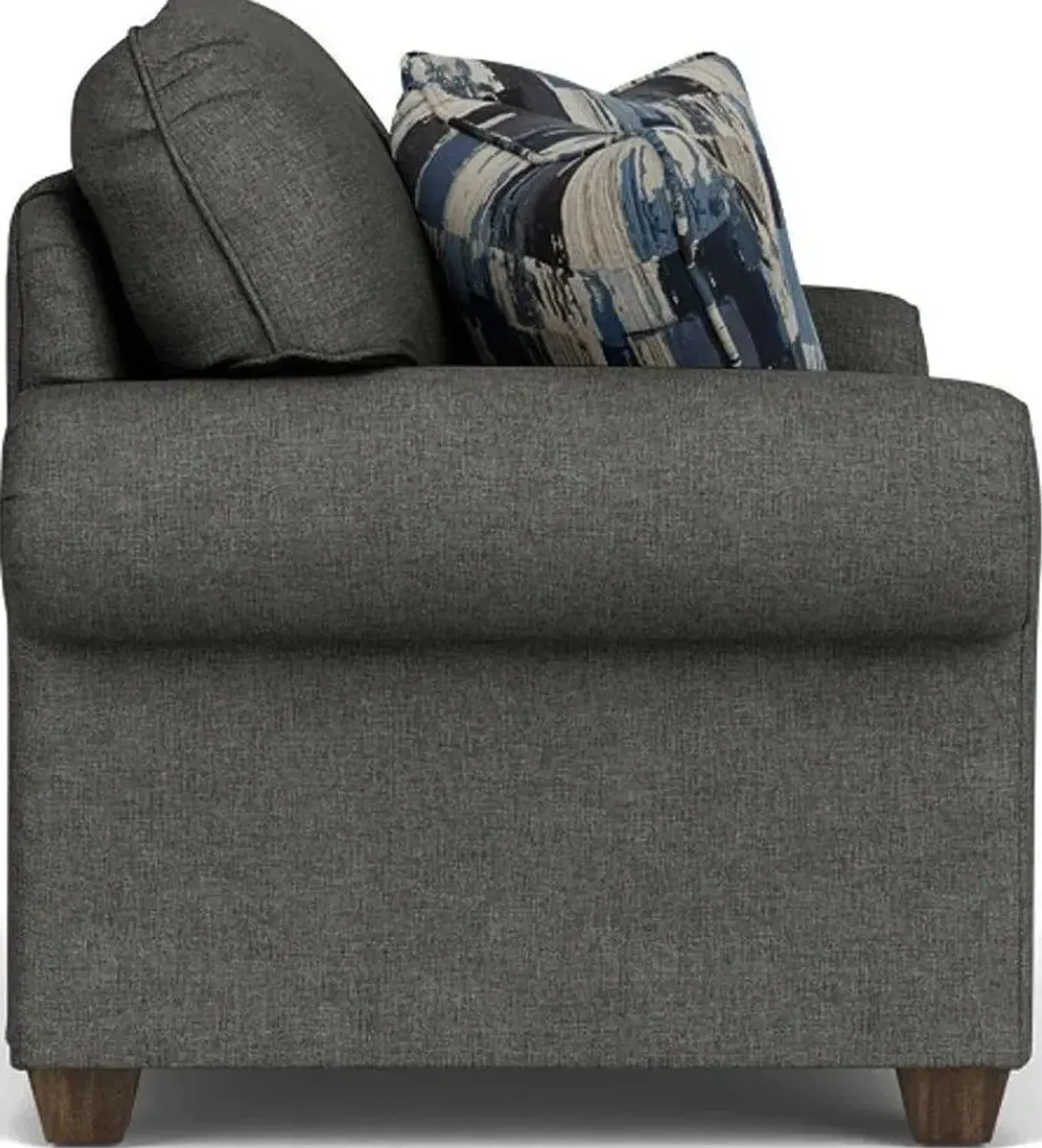 Flexsteel South Haven Transitional Gray Ash Loveseat