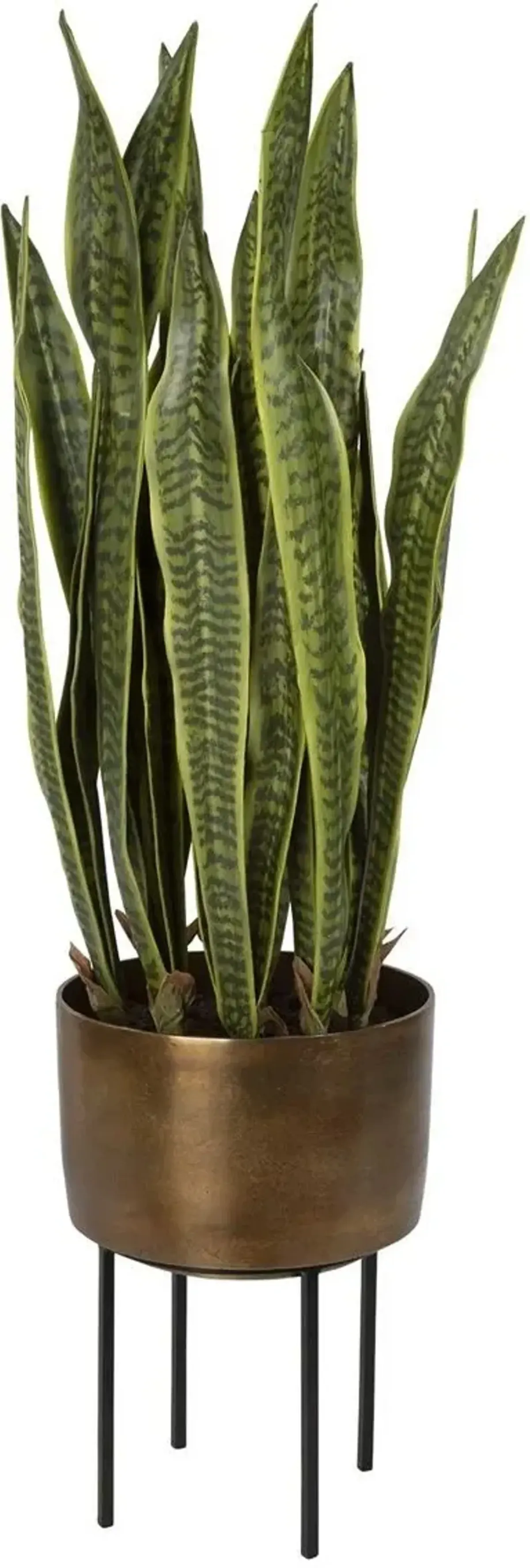 Uttermost Fasita 2-Cartons Antique Brass Planter