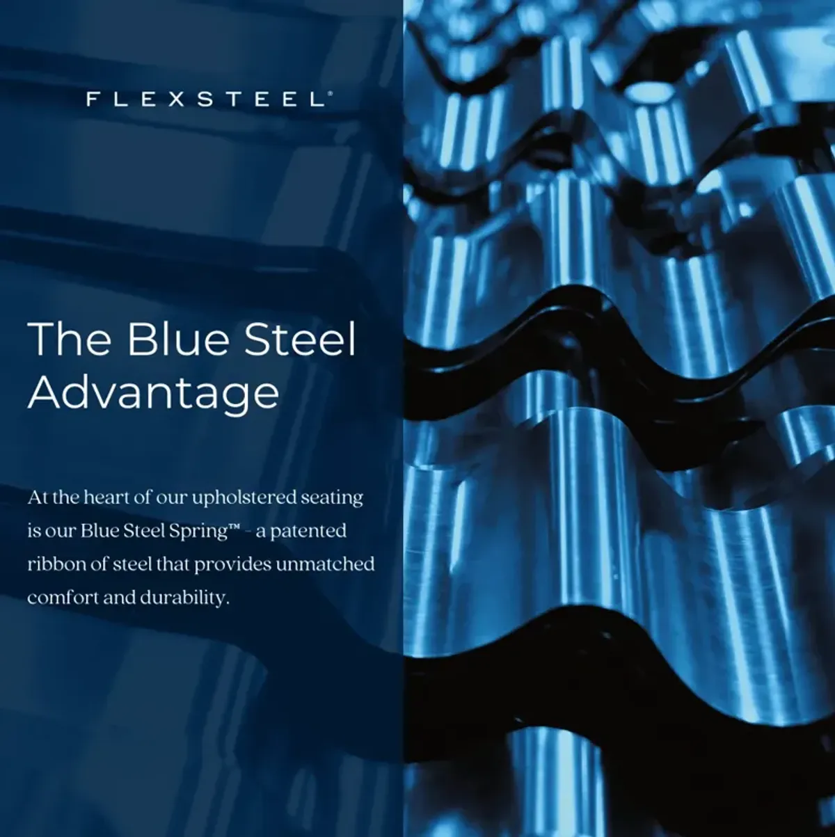 Flexsteel Westside Silver Glacier Chair