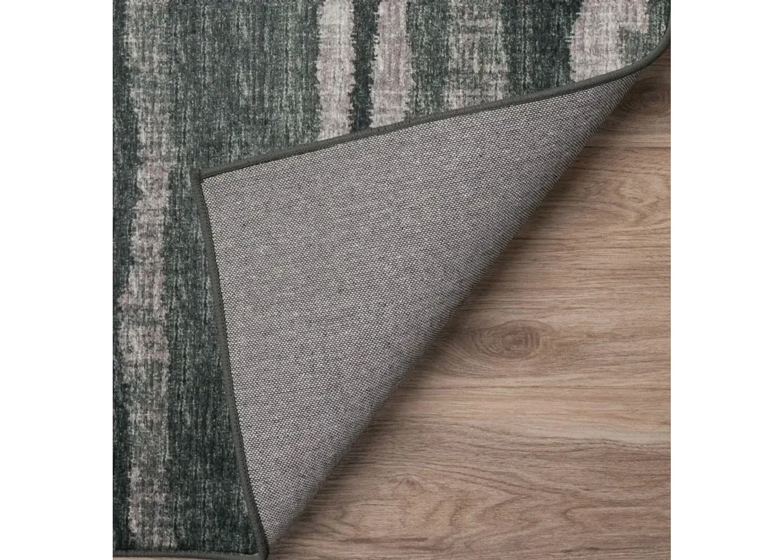 Dalyn Monochrome Urban Abstract Brisbane Midnight 5'X8' Area Rug