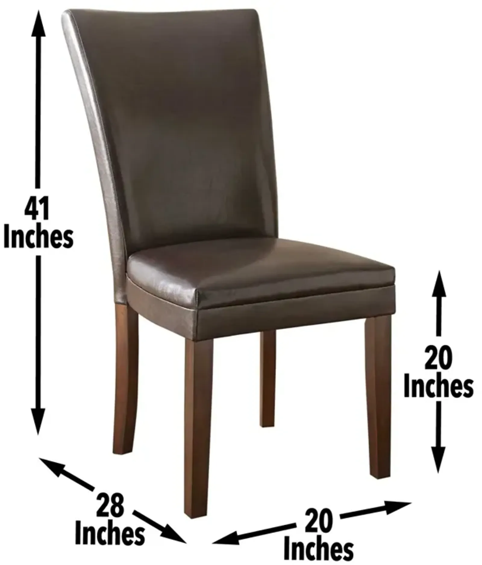 Steve Silver Hartford Brown Side Chair