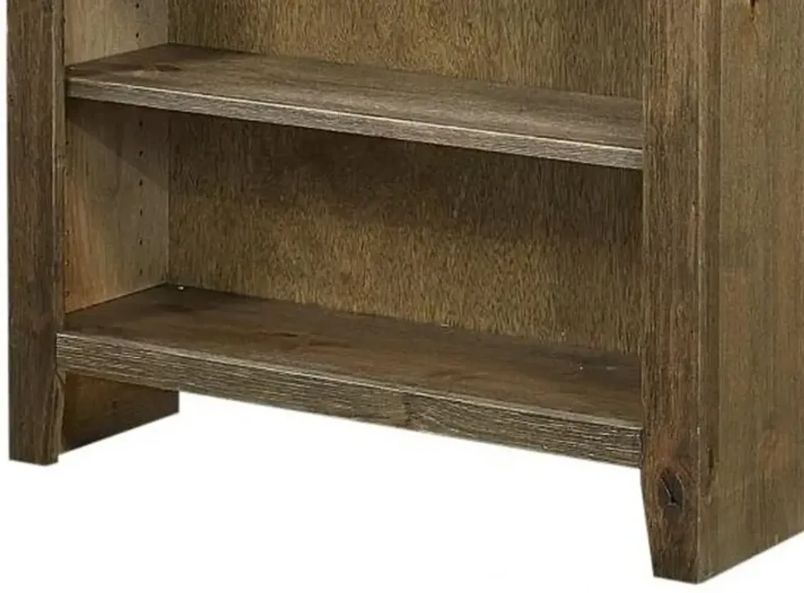 Aspenhome Alder Grove Brindle 60 Inch Bookcase with 1 Fixed & 2 Adjustable Shelves