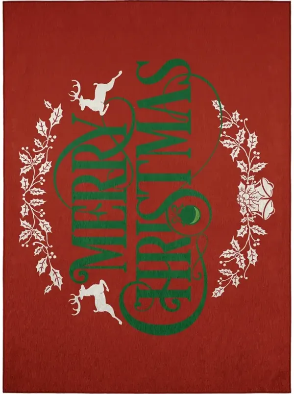 Dalyn Wonderland Red 5'X8' Area Rug