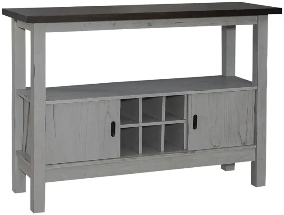 Liberty Furniture Newport Carbon Grey/Smokey Grey Server