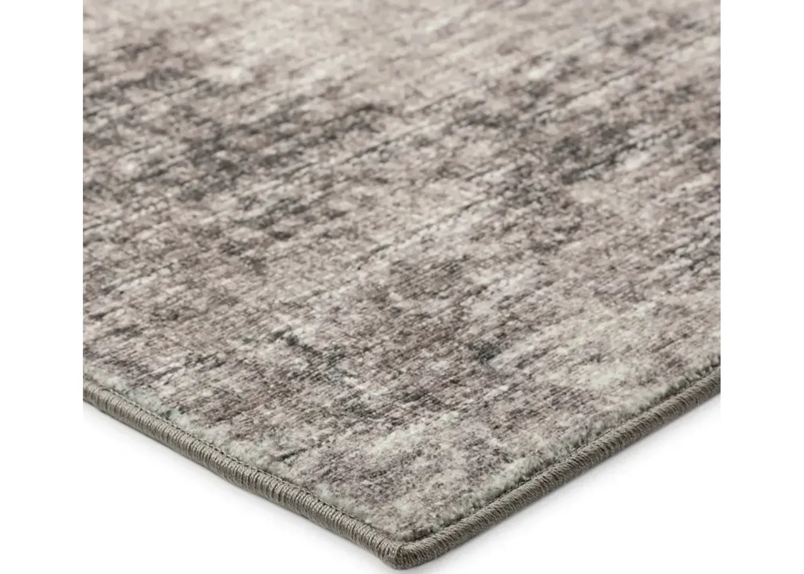 Dalyn Distressed Ombre Texture Rug in 5'X8' Greyscale