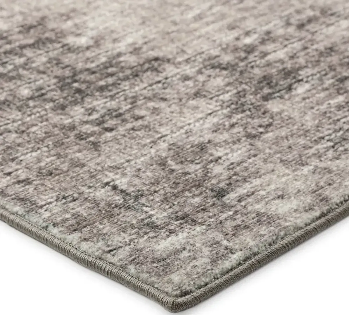 Dalyn Distressed Ombre Texture Rug in 5'X8' Greyscale