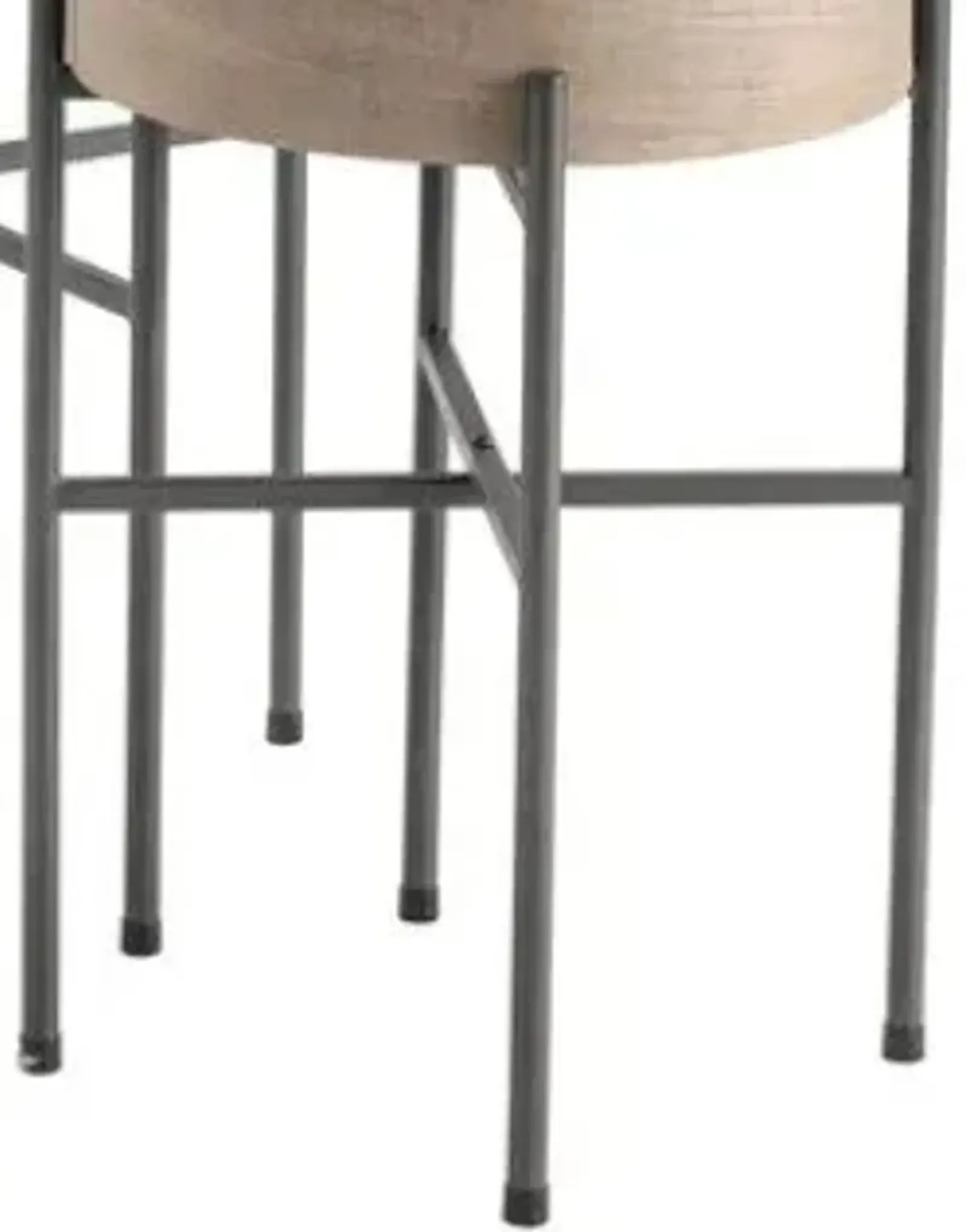 Crestview Normandy 2-Piece Gray Accent Table Set