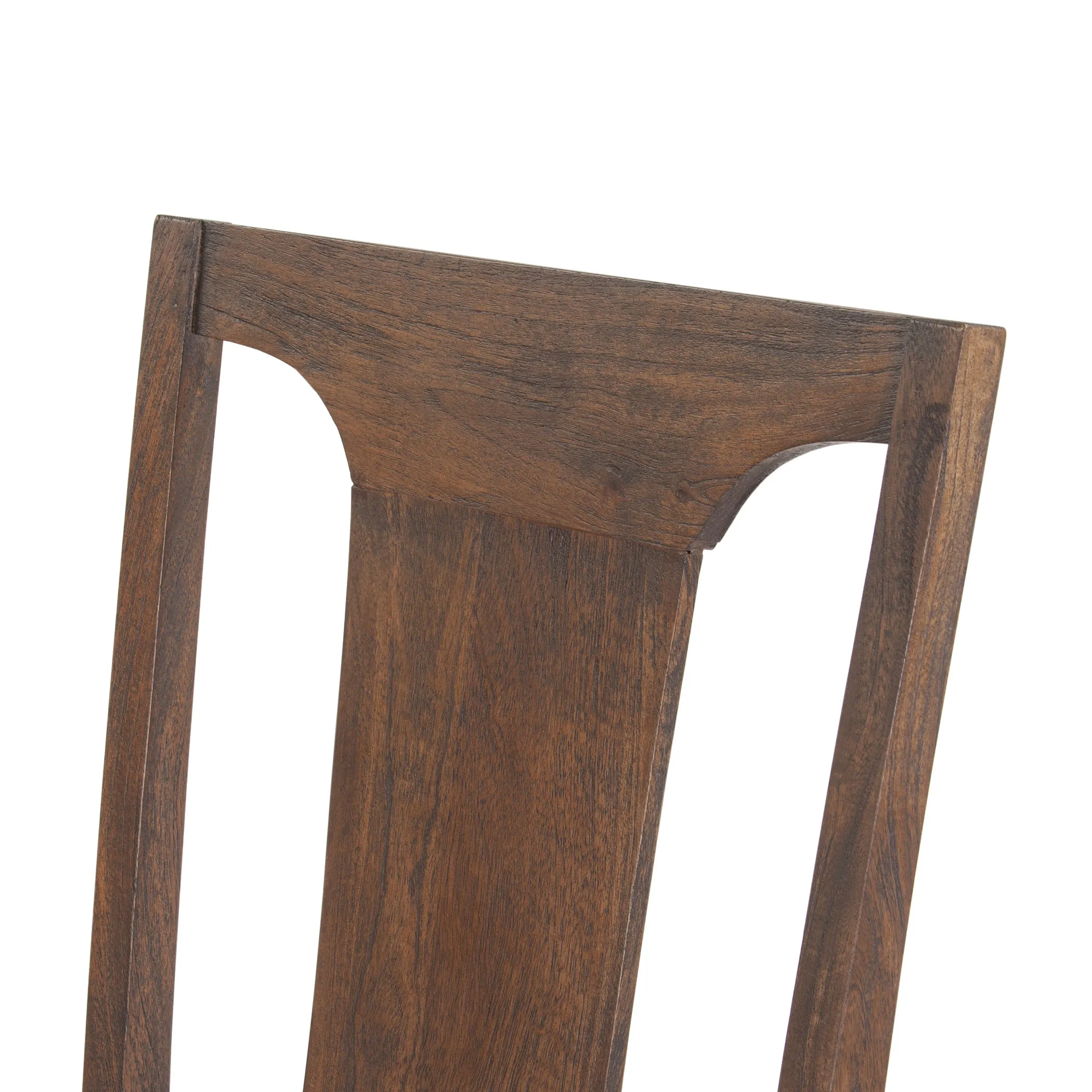 NIMES WEATHERED MANGO WOOD DINING CHAIRS SET OF 2