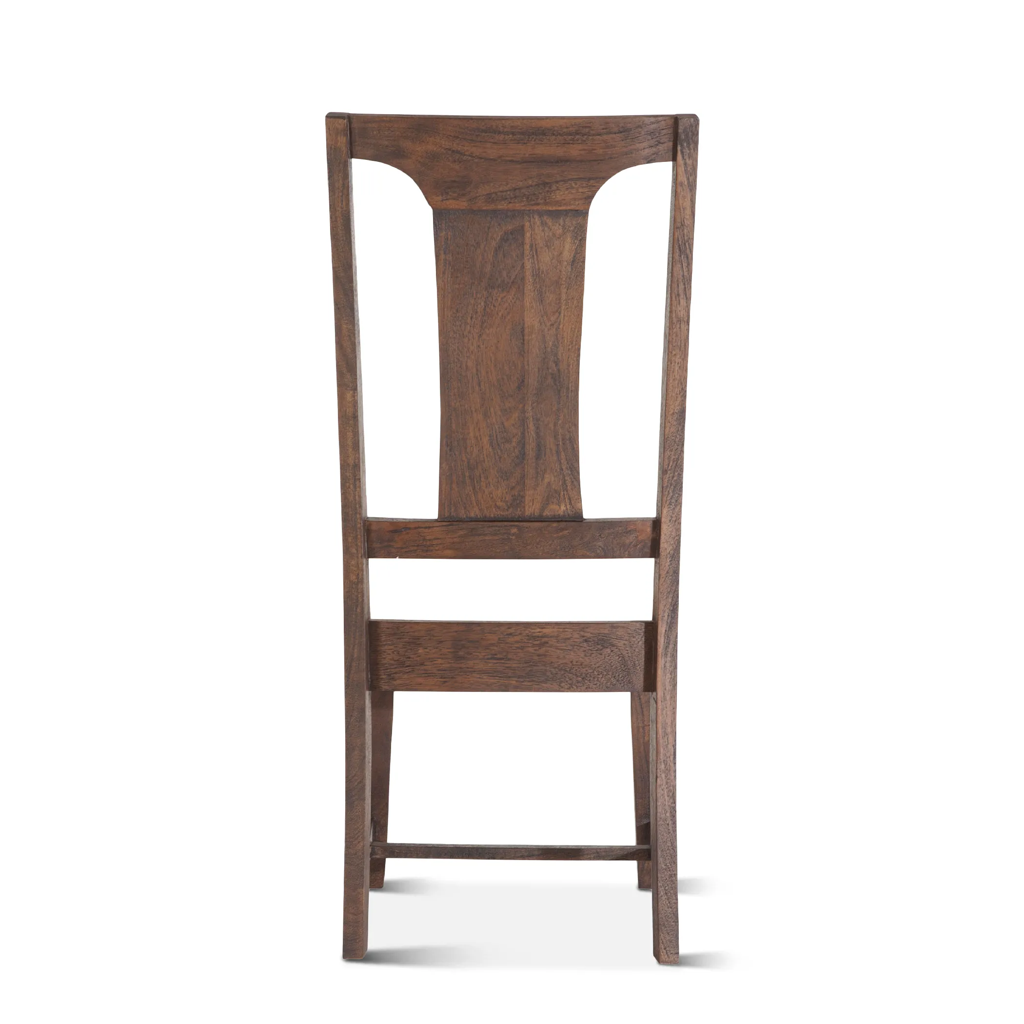 NIMES WEATHERED MANGO WOOD DINING CHAIRS SET OF 2