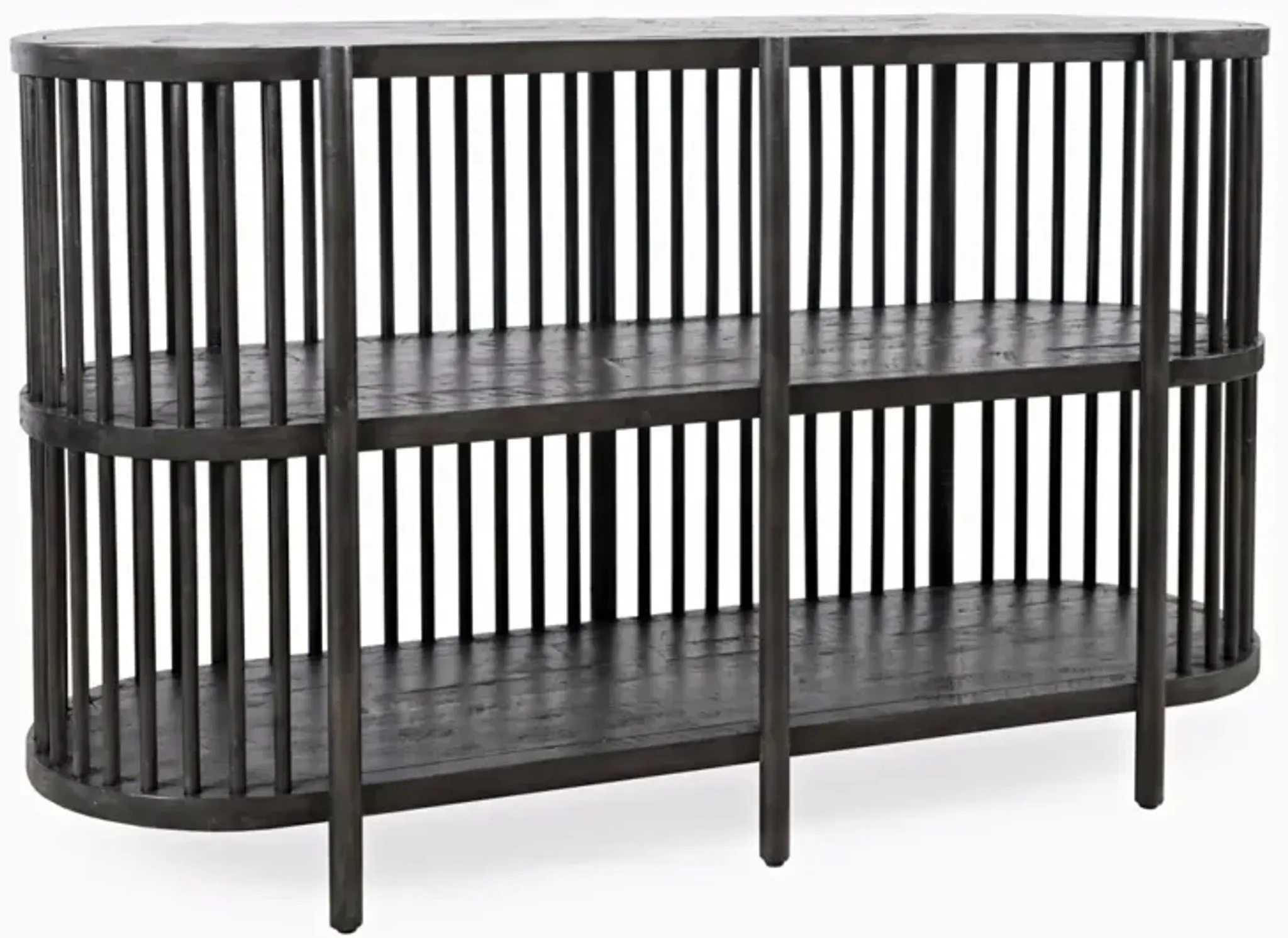 Jofran Rhapsody Black Wash 54 Inch Console Accent Table | Furniture.com