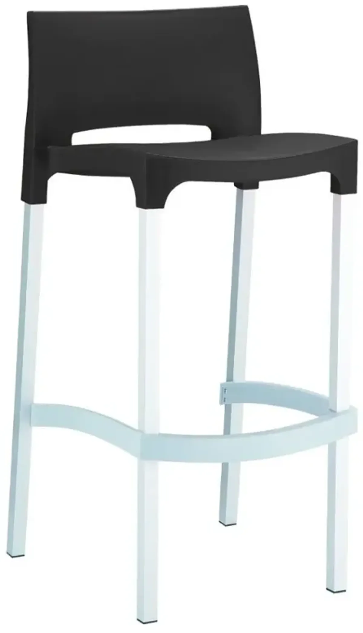 Compamia Gio Outdoor Bar Stool Black