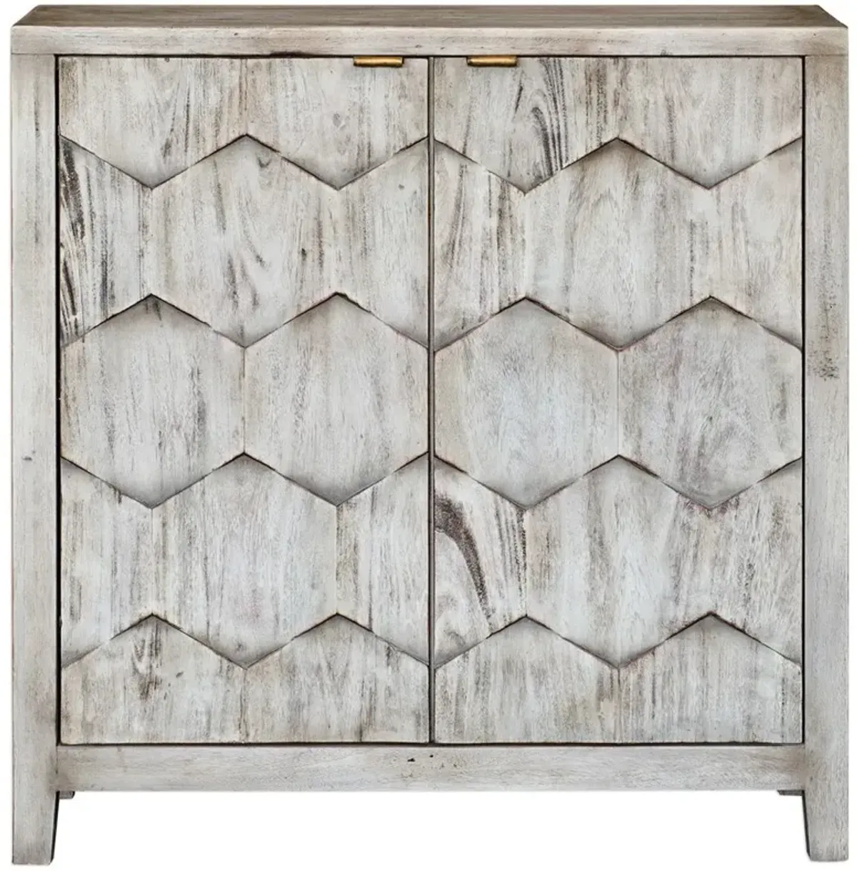 Uttermost Catori Smoked Ivory Accent Cabinet