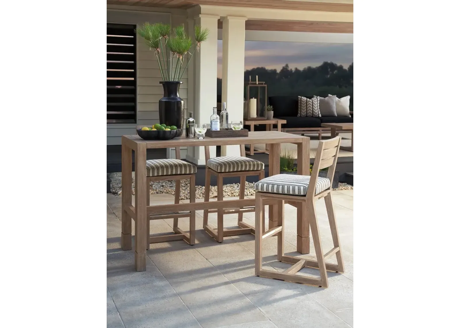 Tommy Bahama Outdoor by Lexington Stillwater Cove High/Low Bistro Table