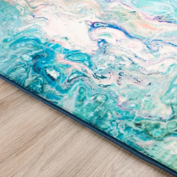 Dalyn Kikiamo Lagoon 5'X8' Area Rug