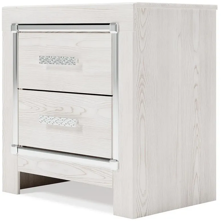 Altyra White Nightstand