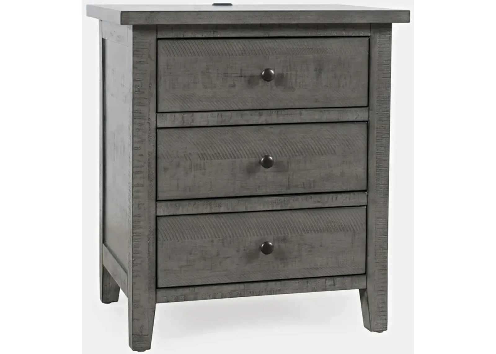 Jofran Maxton Nightstand Stone