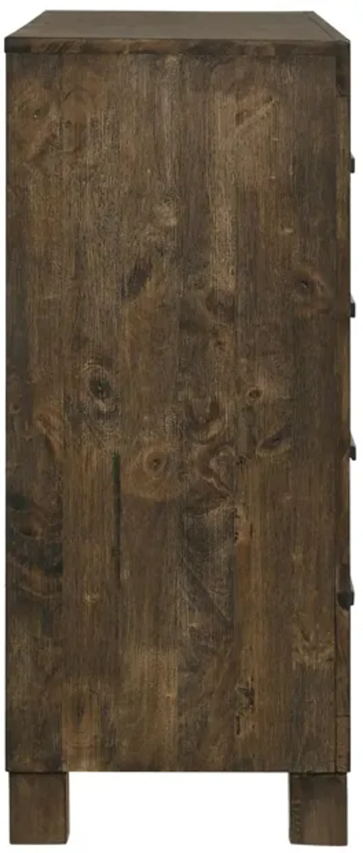 Coaster Woodmont 2-Drawer Nightstand Rustic Golden Brown