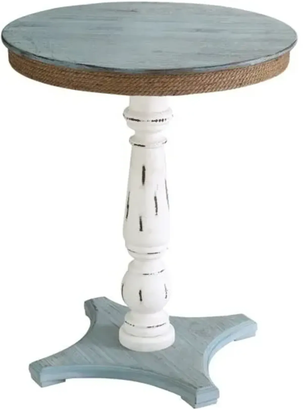 SEA ISLE TWO TONE ACCENT TABLE