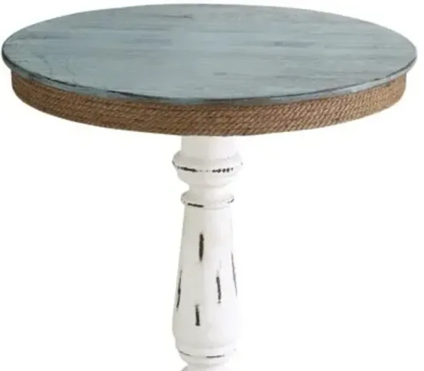 Crestview Sea Isle Two-Tone Accent Table