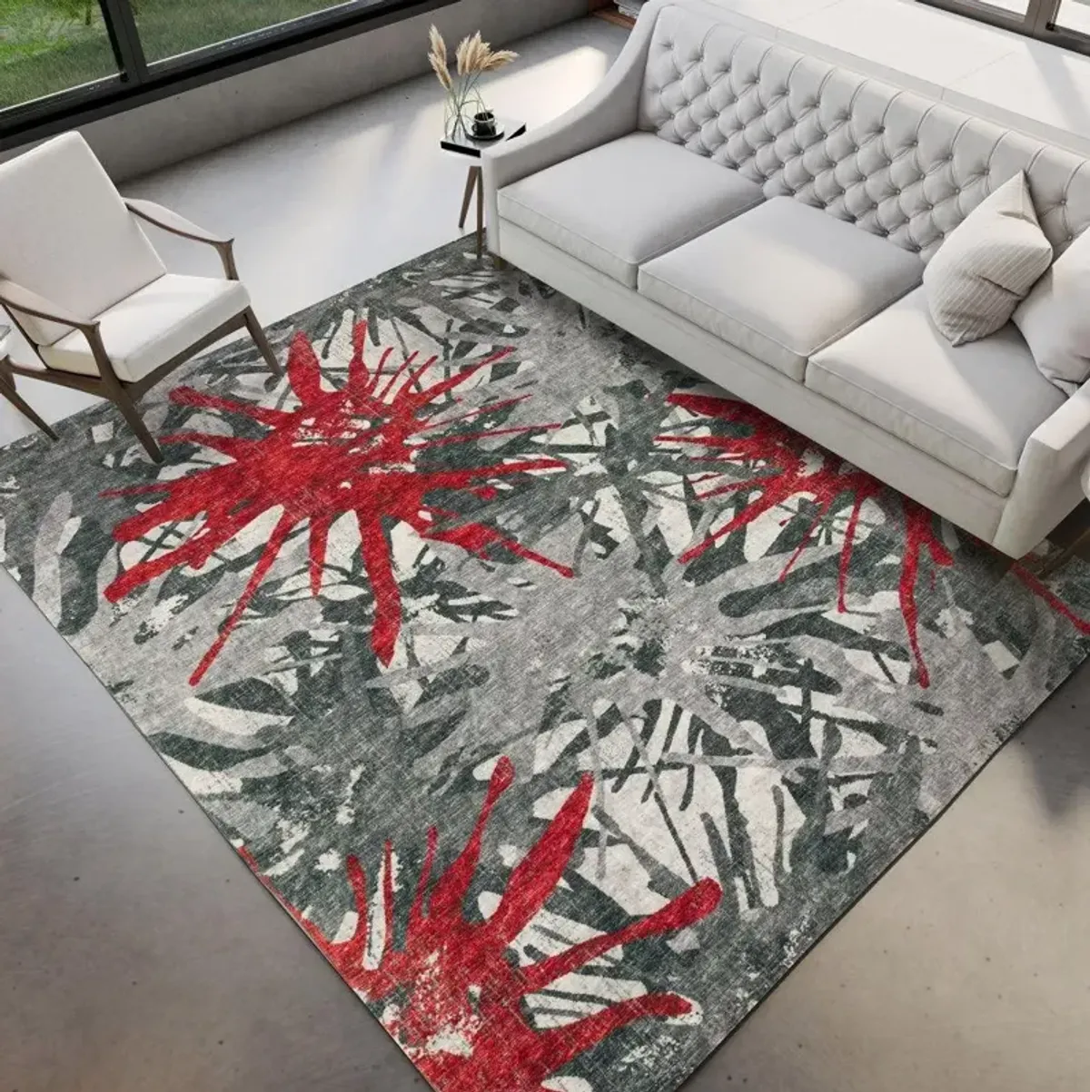 Dalyn Brisbane Scarlet 5'X8' Area Rug