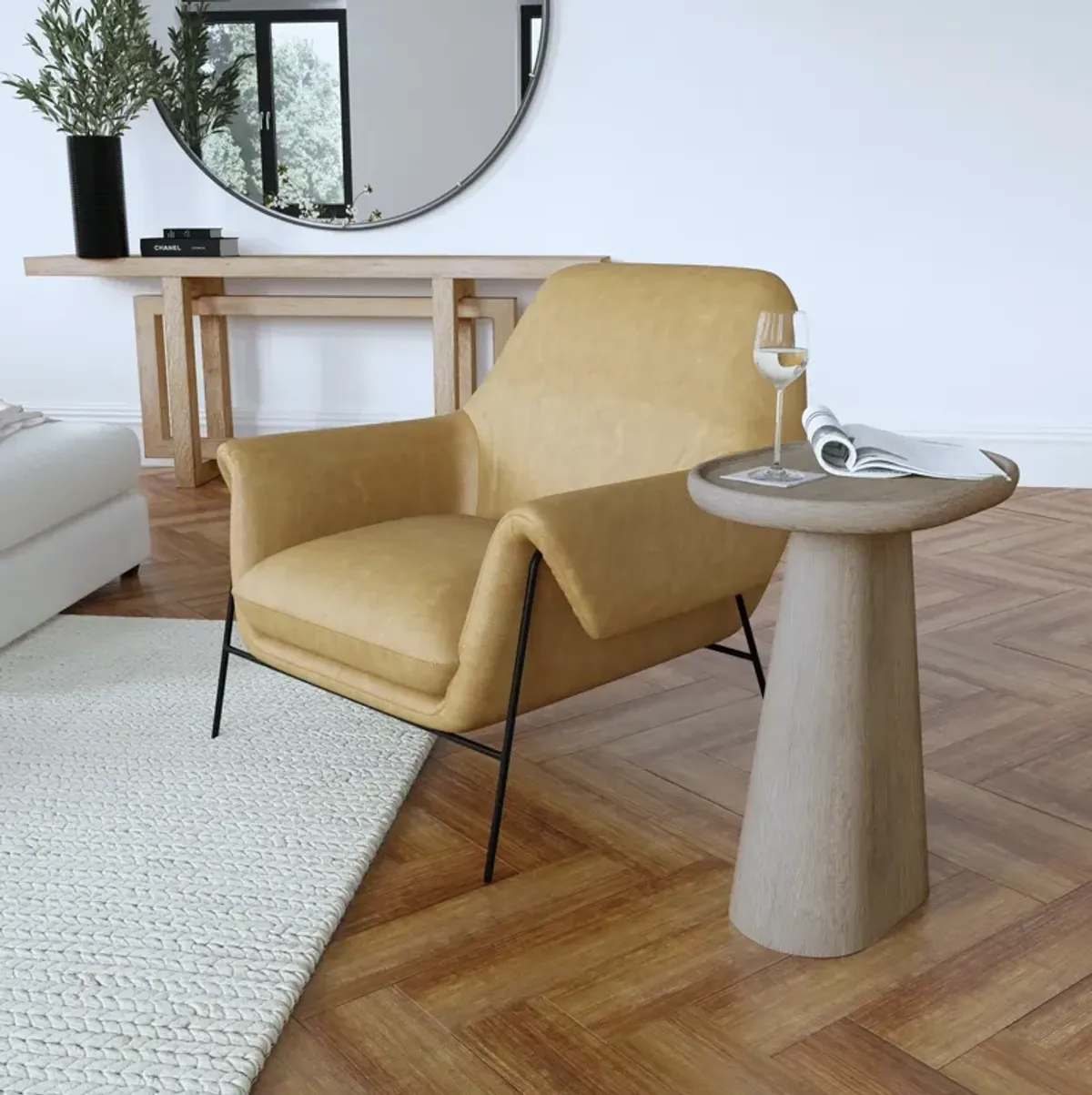 Hooker Furniture Commerce & Market Wood Spot Table