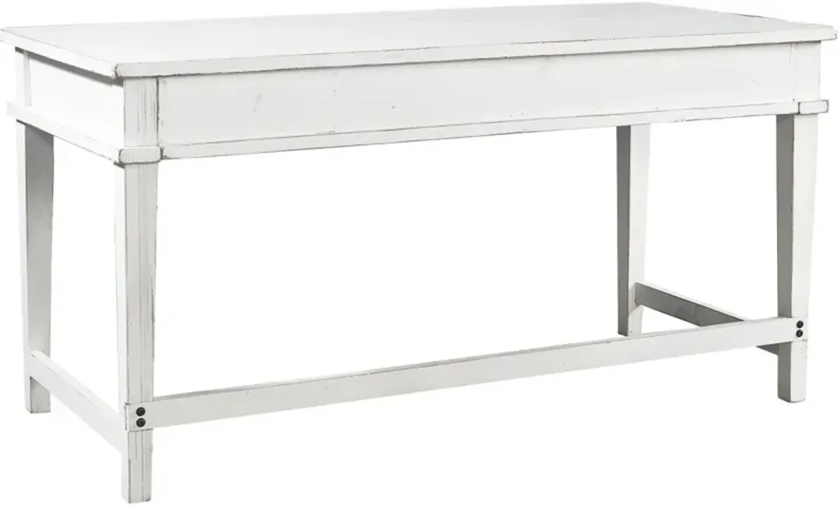 Aspenhome Reeds Farm Weathered White Writing Desk