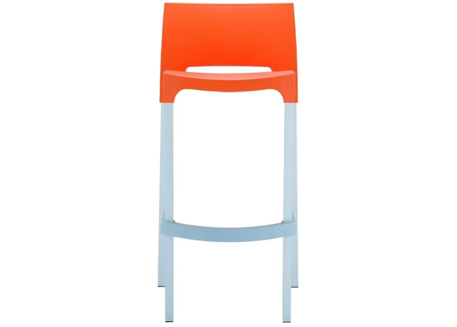 Compamia Gio Outdoor Bar Stool Orange