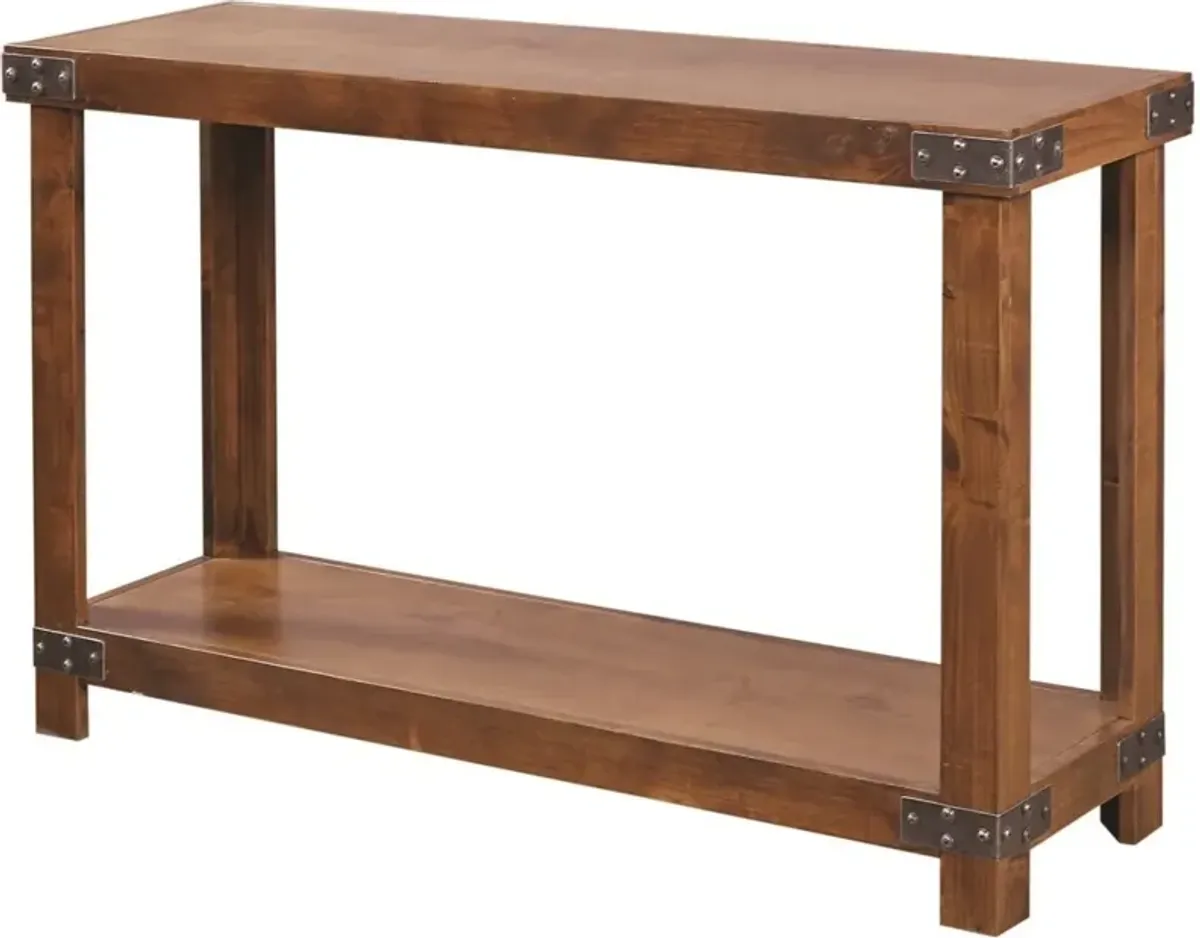 Aspenhome Industrial Fruitwood Sofa Table