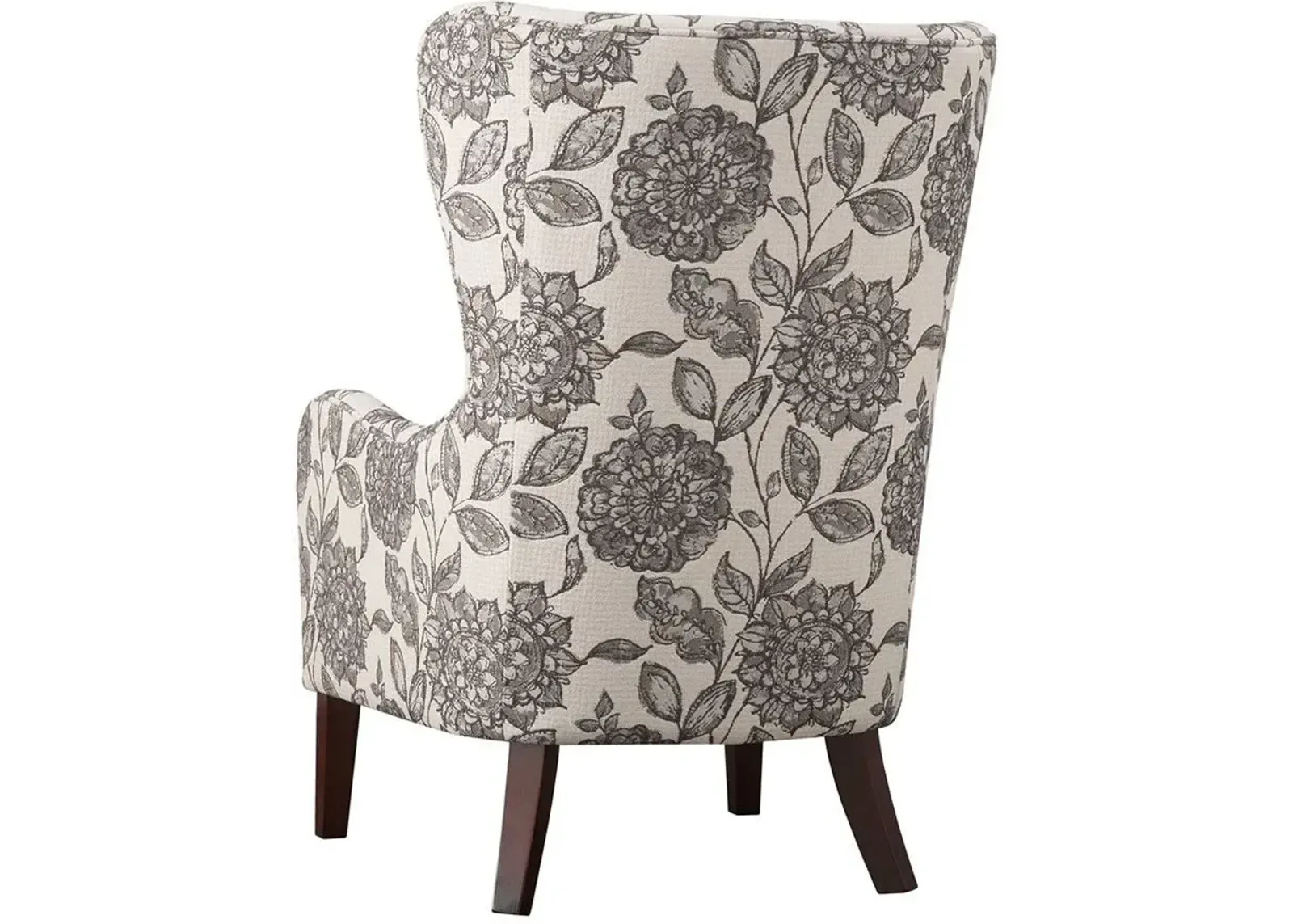 Olliix Madison Park Multi Arianna Swoop Wing Chair