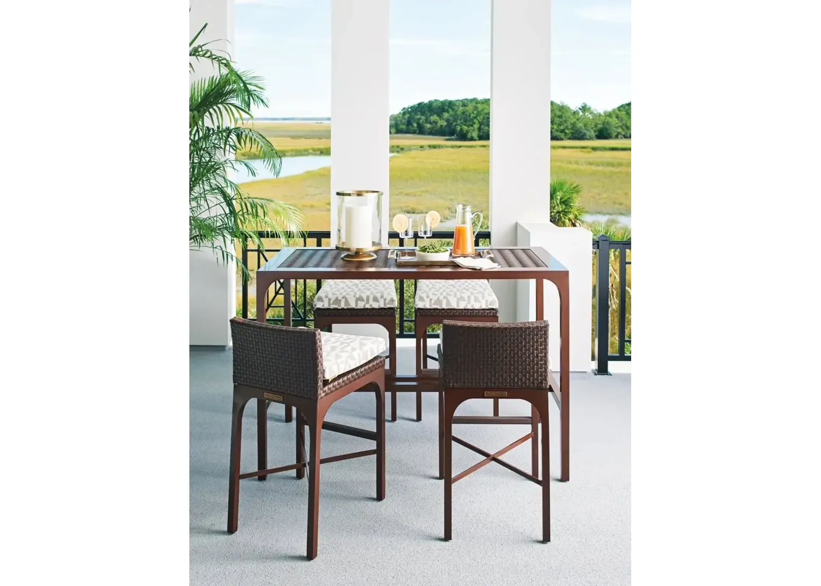 Tommy Bahama Outdoor by Lexington Abaco High/Low Bistro Table