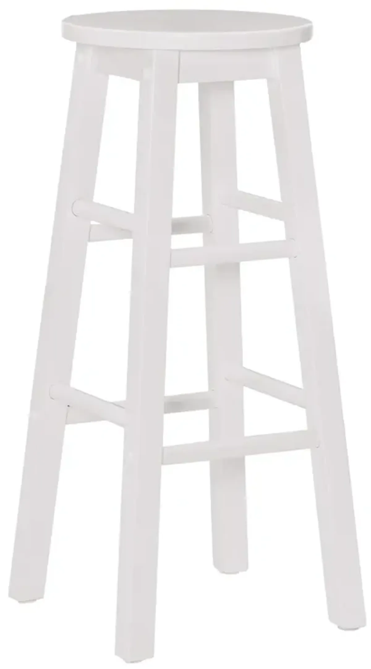 Linon 29 Inch Bar Stool White