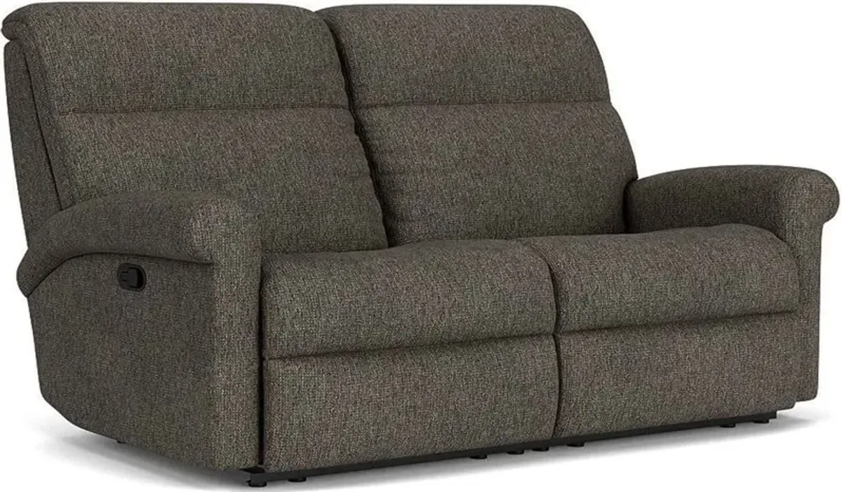 Flexsteel Davis Gray Ash Reclining Loveseat