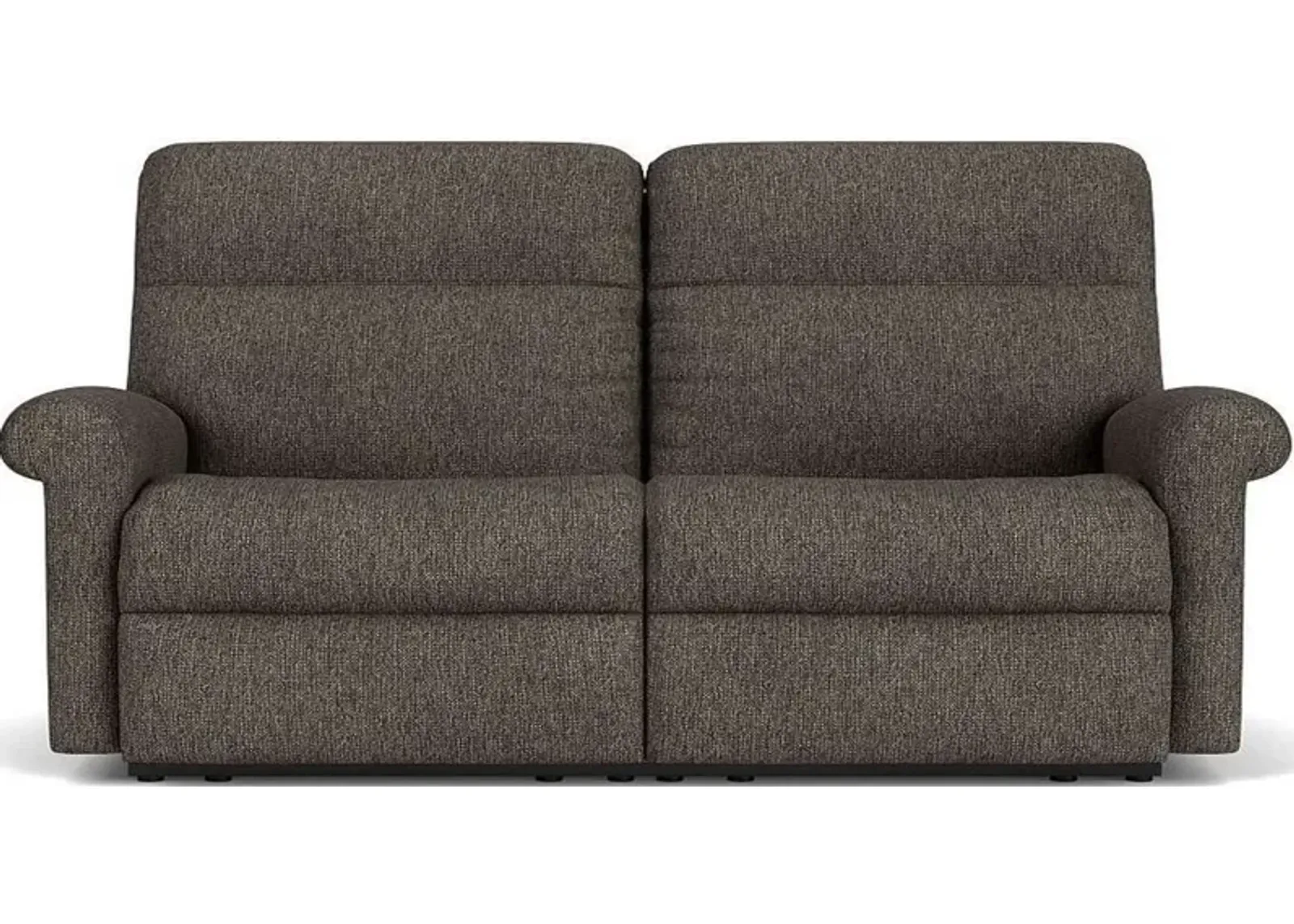 Flexsteel Davis Gray Ash Reclining Loveseat