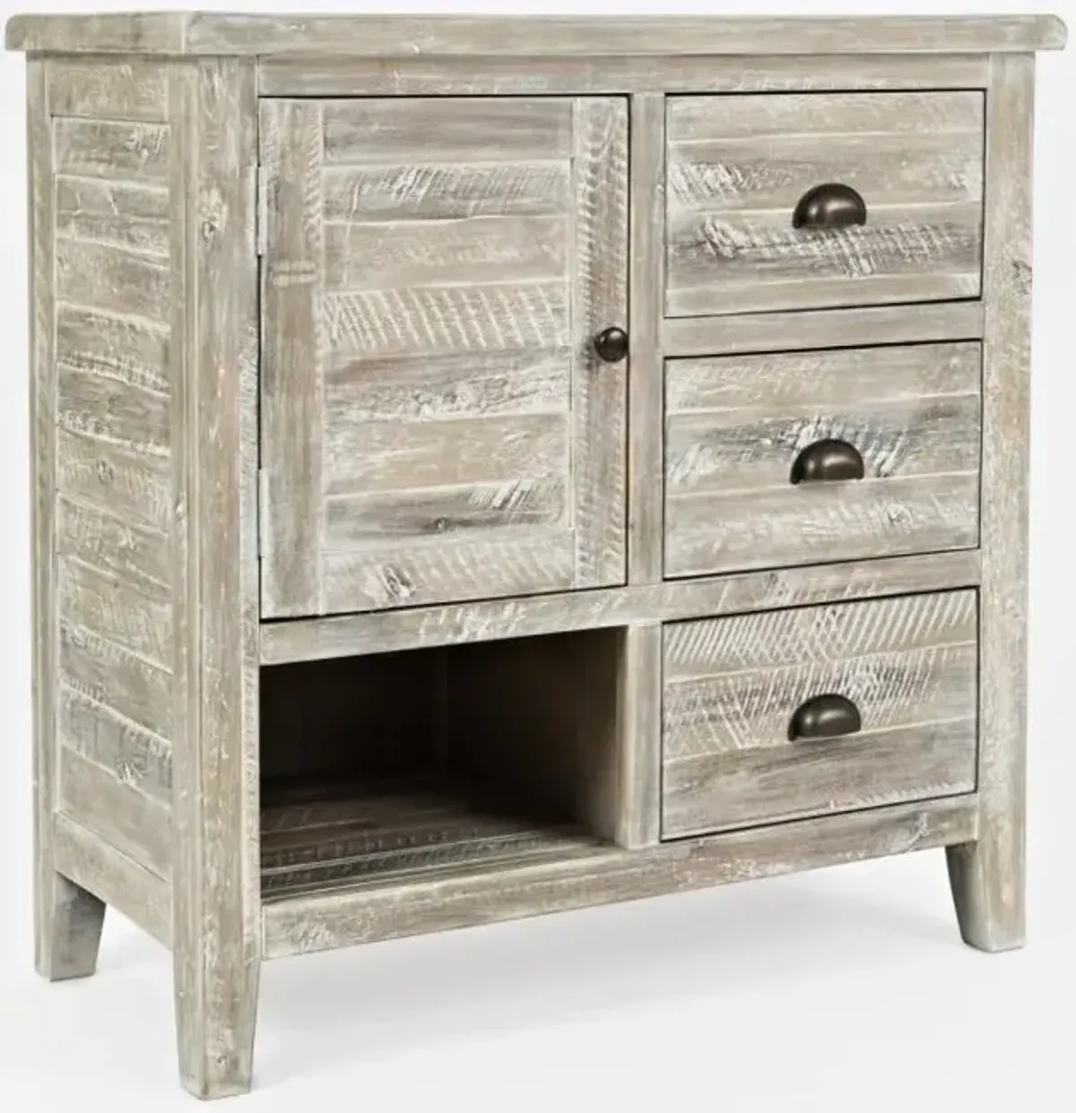 Jofran Artisan's Craft Accent Cabinet Washed Grey