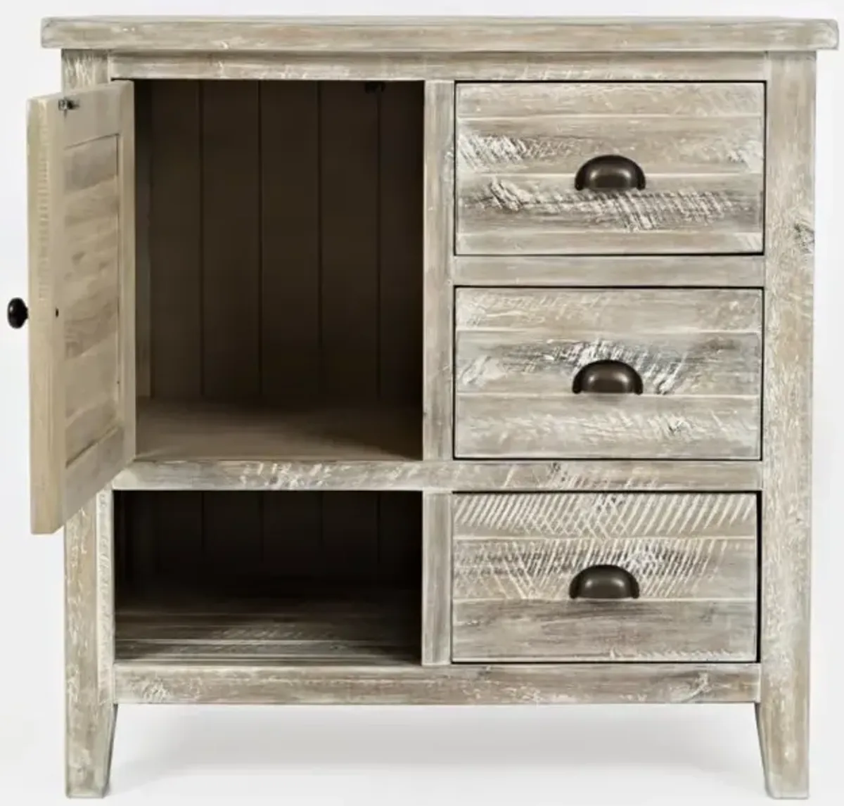 Jofran Artisan's Craft Accent Cabinet Washed Grey