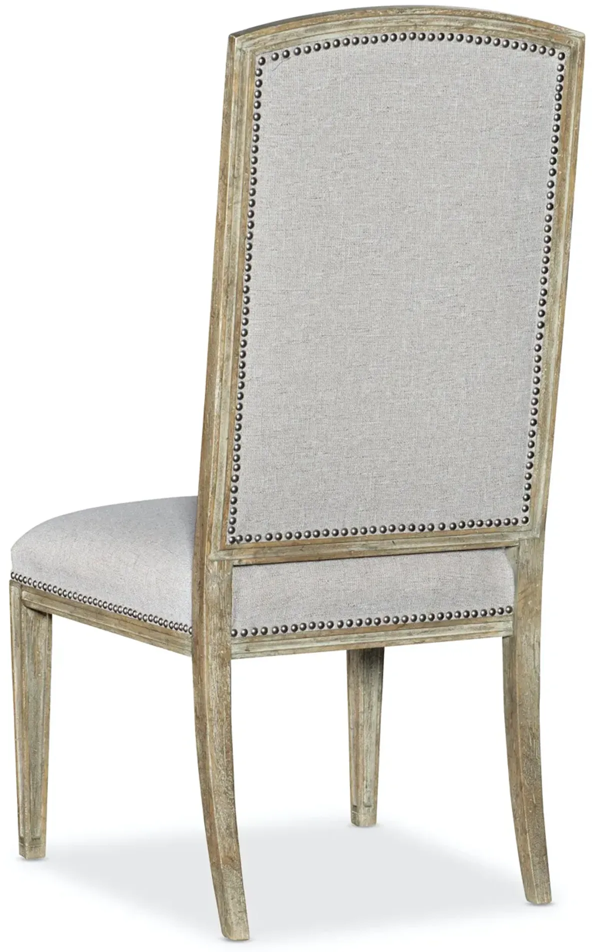 Hooker Furniture Chic Farmhouse Upholstered Dining Chair with Rustic Nailhead Trim