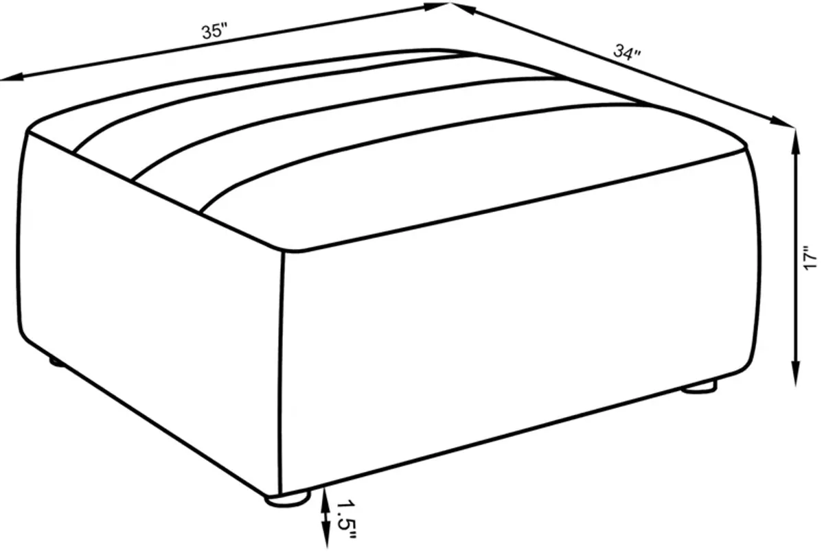 SUNNY OTTOMAN NATURAL