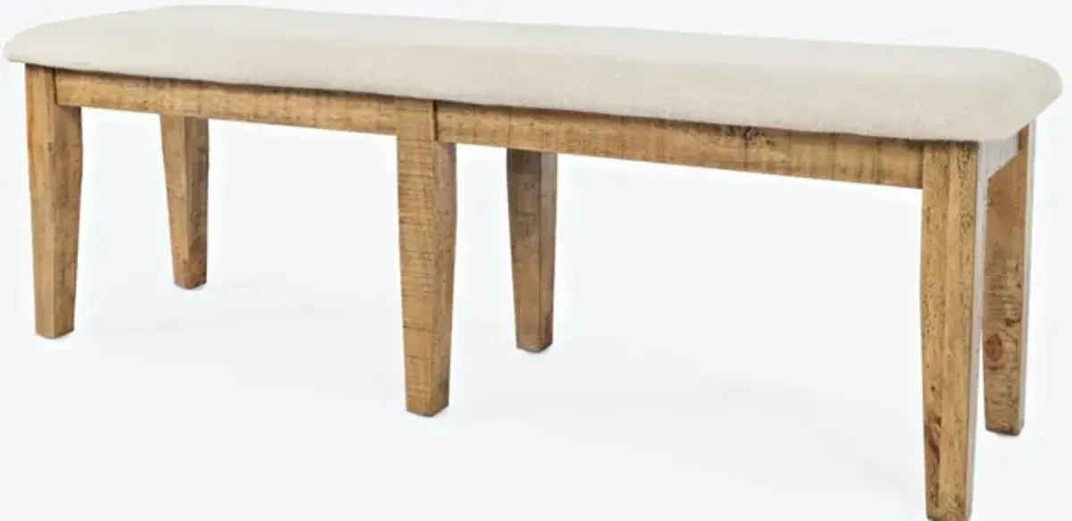 Jofran Telluride Dining Bench Gold