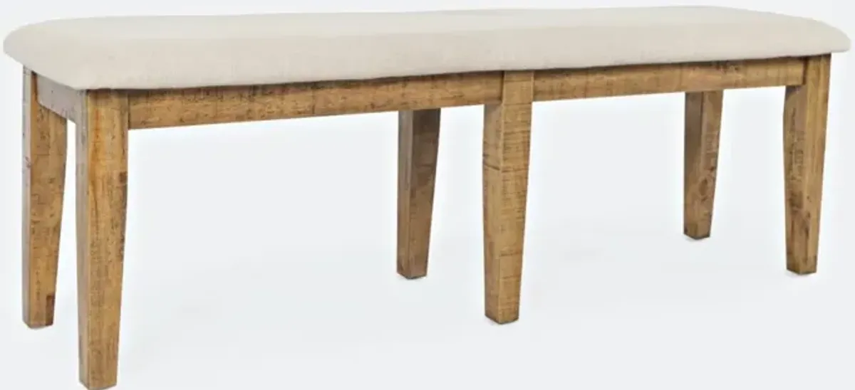 TELLURIDE DINING BENCH GOLD