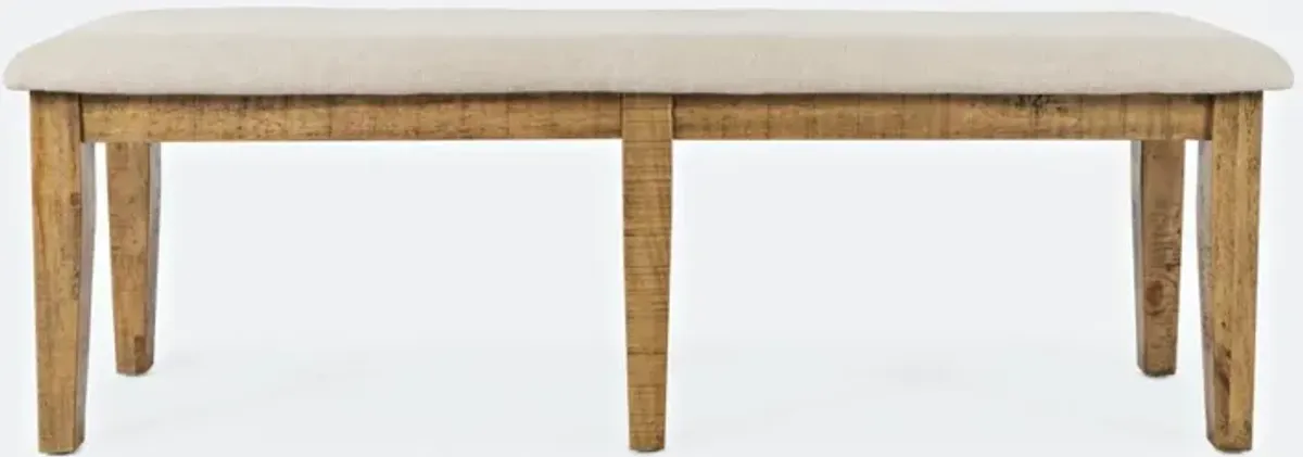 Jofran Telluride Dining Bench Gold