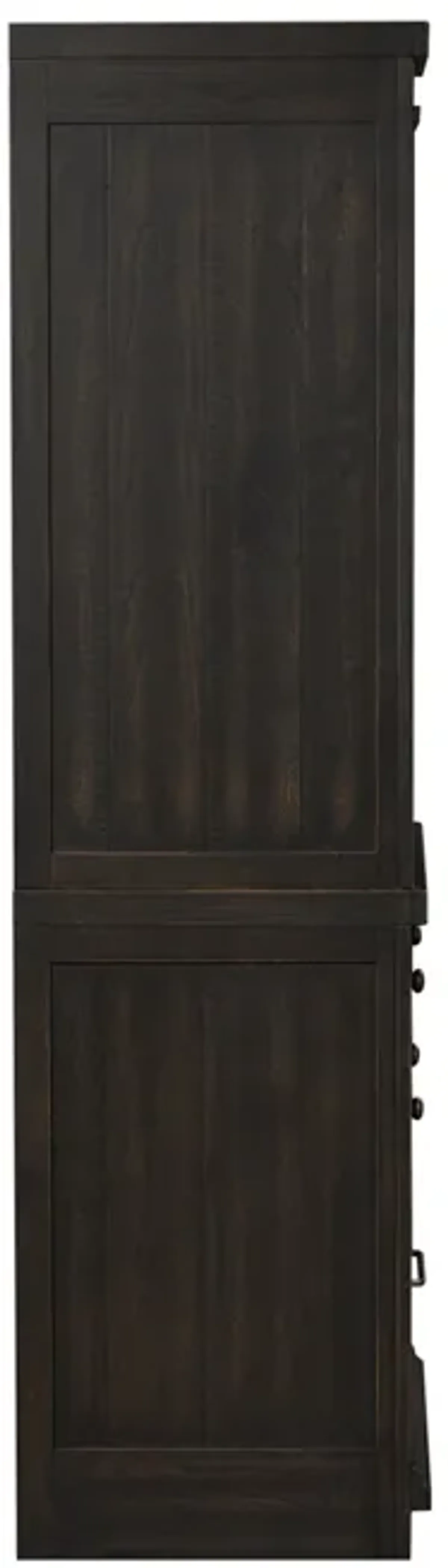 Liberty Furniture Harvest Home Black Hutch & Cabinet Set