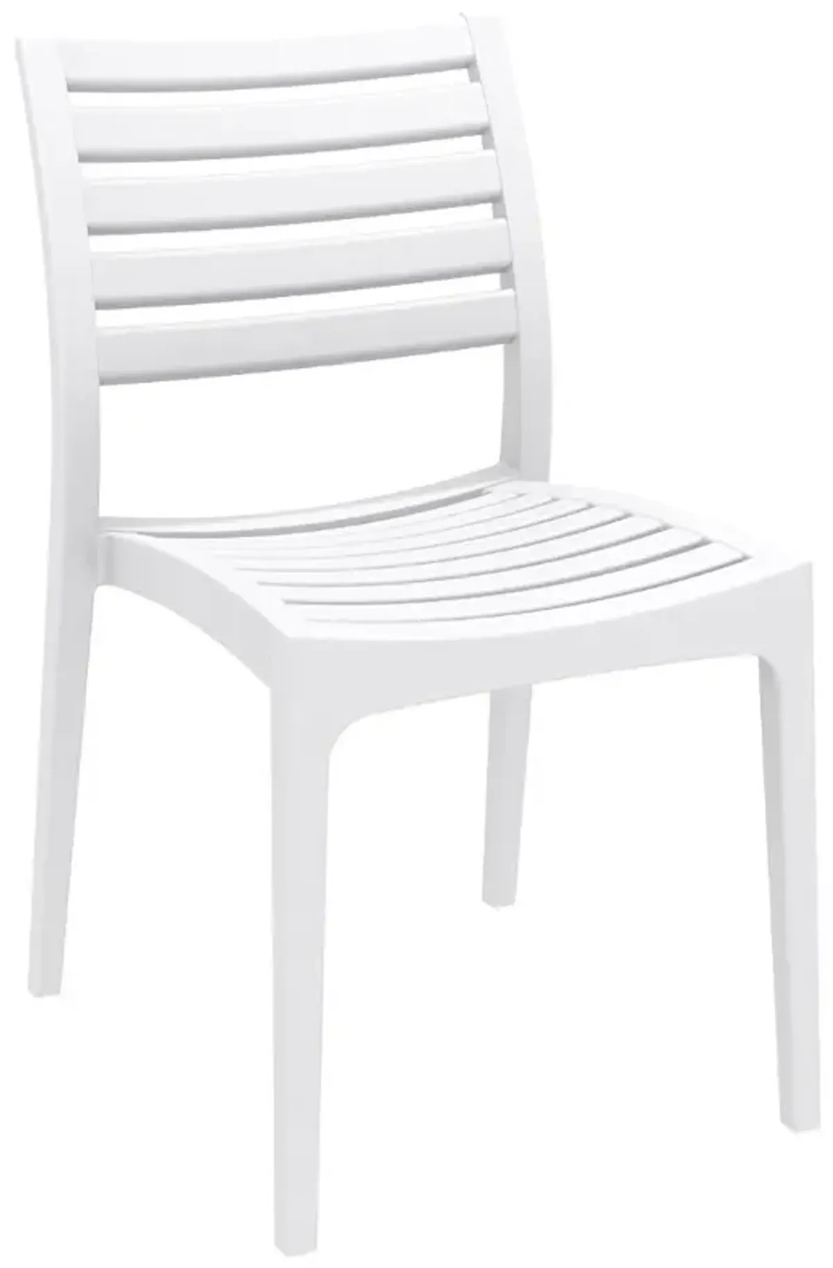 Compamia Ares Resin Rectangle Dining Set with 6 Chairs White