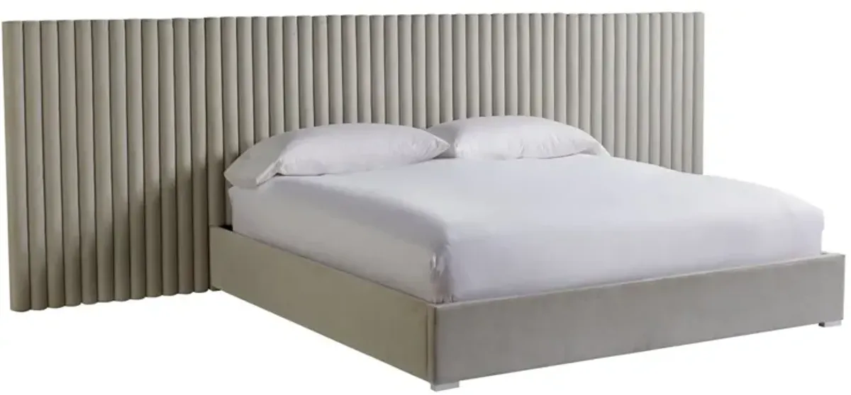 Universal Modern Decker Sorrell King Wall Bed with Panels